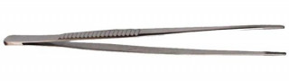 Пинцет гинекологический анатомический. Длина 24,0 см. (П-53) - Фото 1