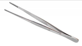 Пінцет анатомічний. Довжина 20 см. (ПМ-12) - Фото 1