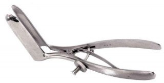 Дзеркало ректальне двостулкове операційне. Довжина 18,5 см. (З-63) - Фото 1