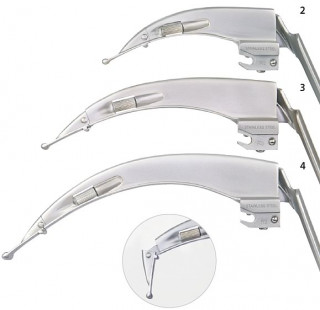 Клинок ларингоскопа FLAPLIGHT C Macintosh, розмір 2, 3, 4 - Фото 1