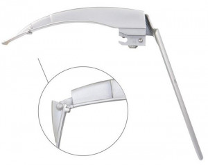 Клинок ларингоскопа FLAPLIGHT C Macintosh, розмір 2, 3, 4 - Фото 1