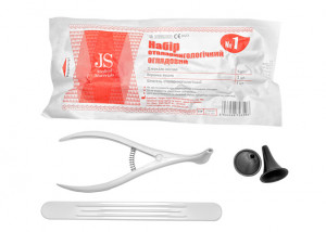 Набор оториноларингологический смотровой стерильный №1 (200 шт/ящ) - Фото 1