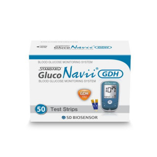 Тест-полоски для глюкозы № 50 STANDARD GlucoNavii GDH - Фото 1