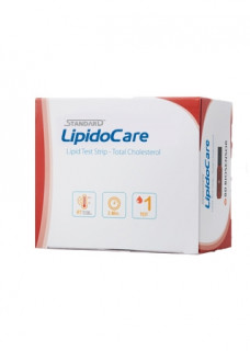 Тест-полоски для общего холестерина №25 STANDARD LipidoCare - Фото 1