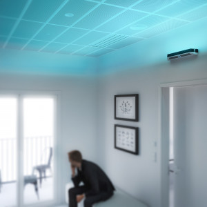 Екранований опромінювач з жалюзі EKRAN Jalousie 15 FAN - Фото 1