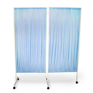 Ширма ШМ-2 медицинская палатная двухсекционная ТМ Омега - Фото 1