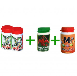 Алкофарм 2 упаковки + Седанов + Магнийвит - Фото 1